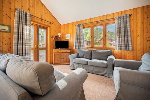 Guisachan Lodge @Lochletter Lodges. A 3 bedroom lodge in beautiful Glen Urquhart