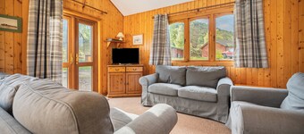 Guisachan Lodge @Lochletter Lodges. A 3 bedroom lodge in beautiful Glen Urquhart