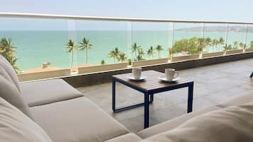 Superior Suite, Balcony, Ocean View | Terrace/patio
