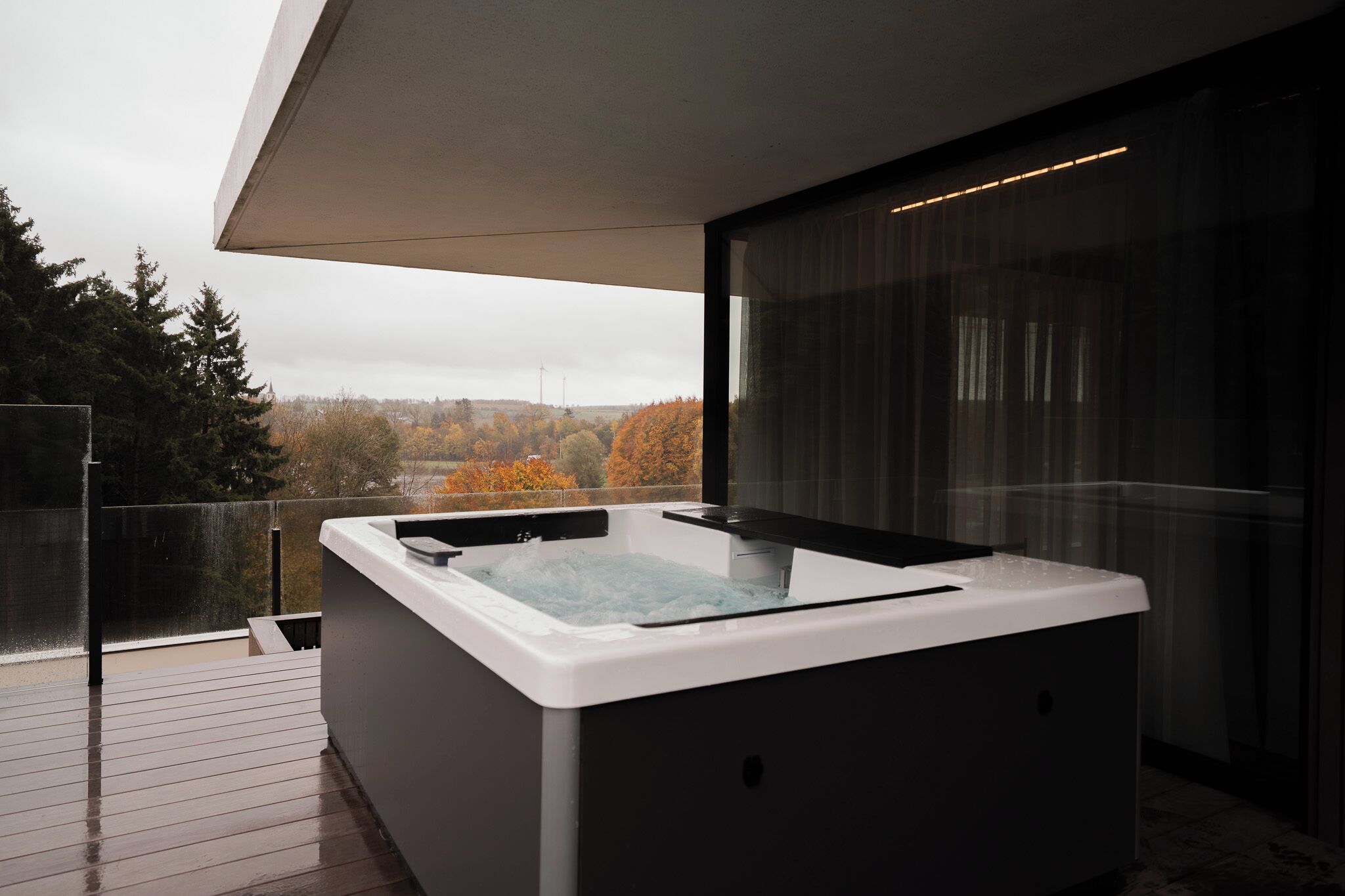 Exclusive-suite - 1 soveværelse - boblebad | Premium-sengetøj, senge med topmadrasser, pengeskab på værelset