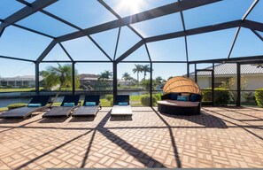 House | 3 bedrooms - Waterfront Villa With Heated Pool Spa (Punta Gorda)