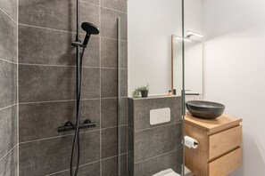 Hair dryer, towels