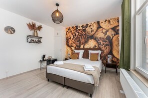 1 chambre, bureau, Wi-Fi gratuit, draps fournis