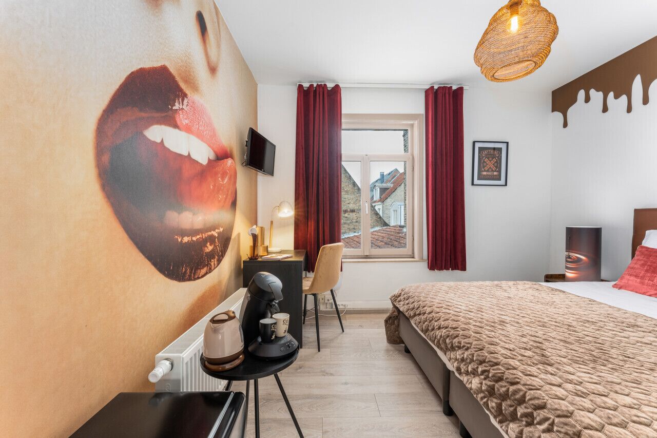 1 slaapkamer, een bureau, gratis wifi