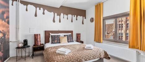 1 chambre, bureau, Wi-Fi gratuit, draps fournis