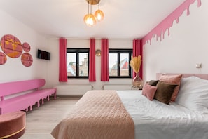 1 Schlafzimmer, Schreibtisch, kostenloses WLAN, BettwÀsche
