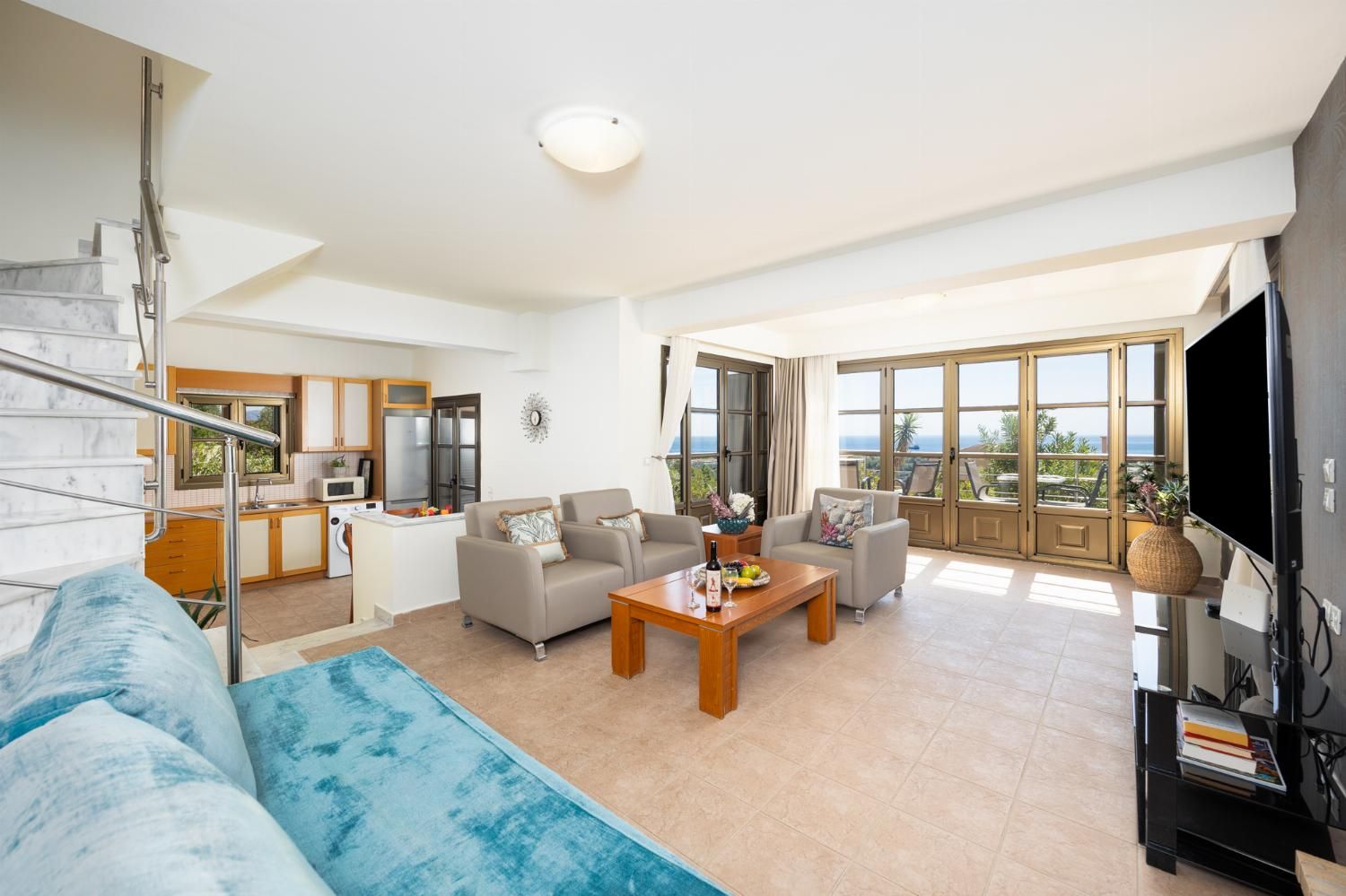Villa Daphne - Zwei Schlafzimmer Villa, Schläft 4 - Lindos
