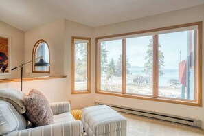 Interior - Lakefront Estate w/ Private Beach on Flathead Lake (Lakeside)