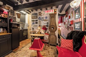 Living area - Les Petites Suites Dieppoises - La Tanière du Loup (Dieppe)