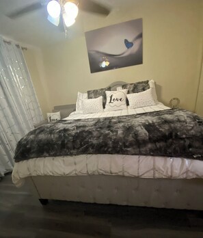 1 chambre, fer et planche Ă repasser, Wi-Fi, literie fournie