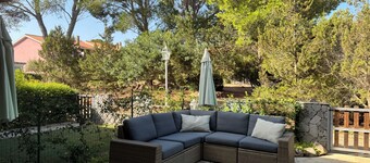 Casa Luna within walking distance of Porto Pino beach