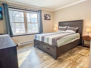 2 slaapkamers, een strijkplank/strijkijzer, wifi, beddengoed