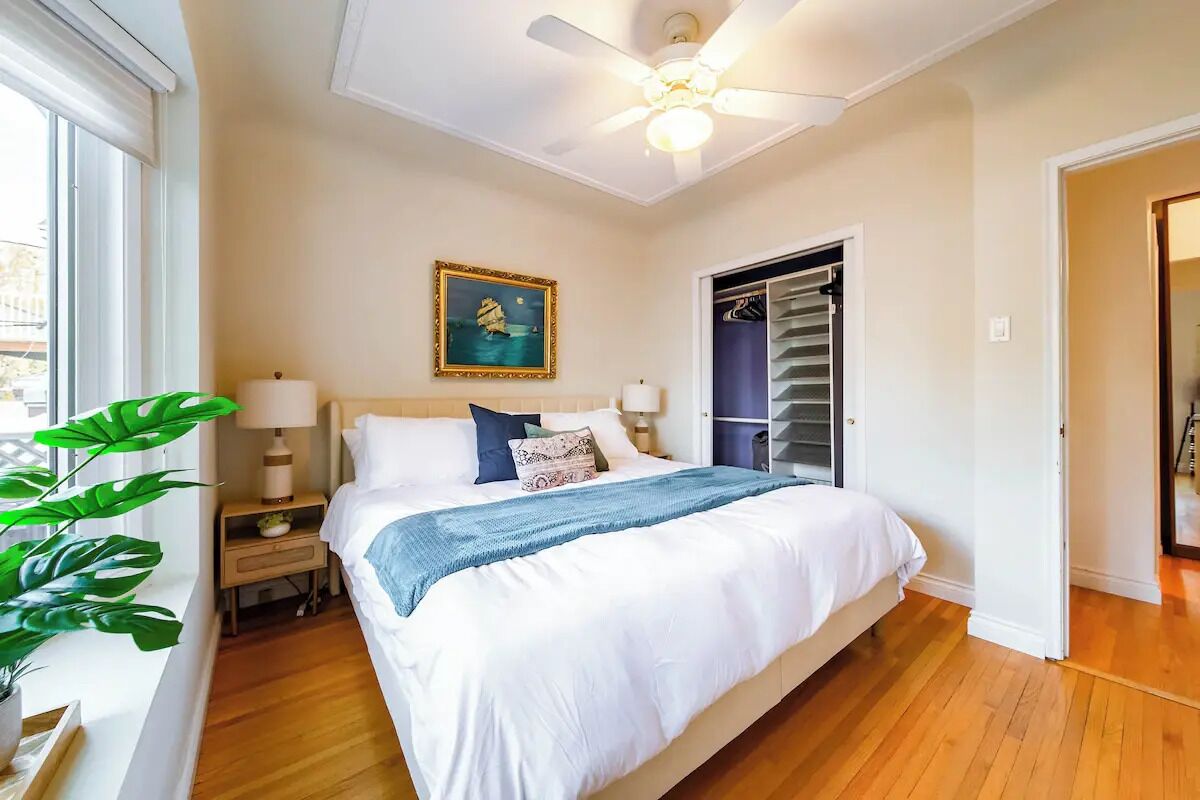 2 chambres, bureau, fer et planche à repasser, Wi-Fi gratuit