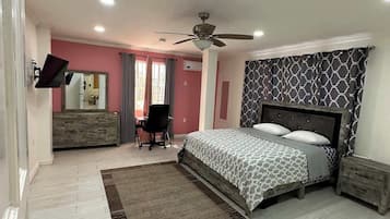 3 habitaciones, tabla de planchar con plancha y wifi