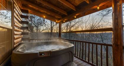 Branson Romance - Log Cabin for 2 w/Hot Tub