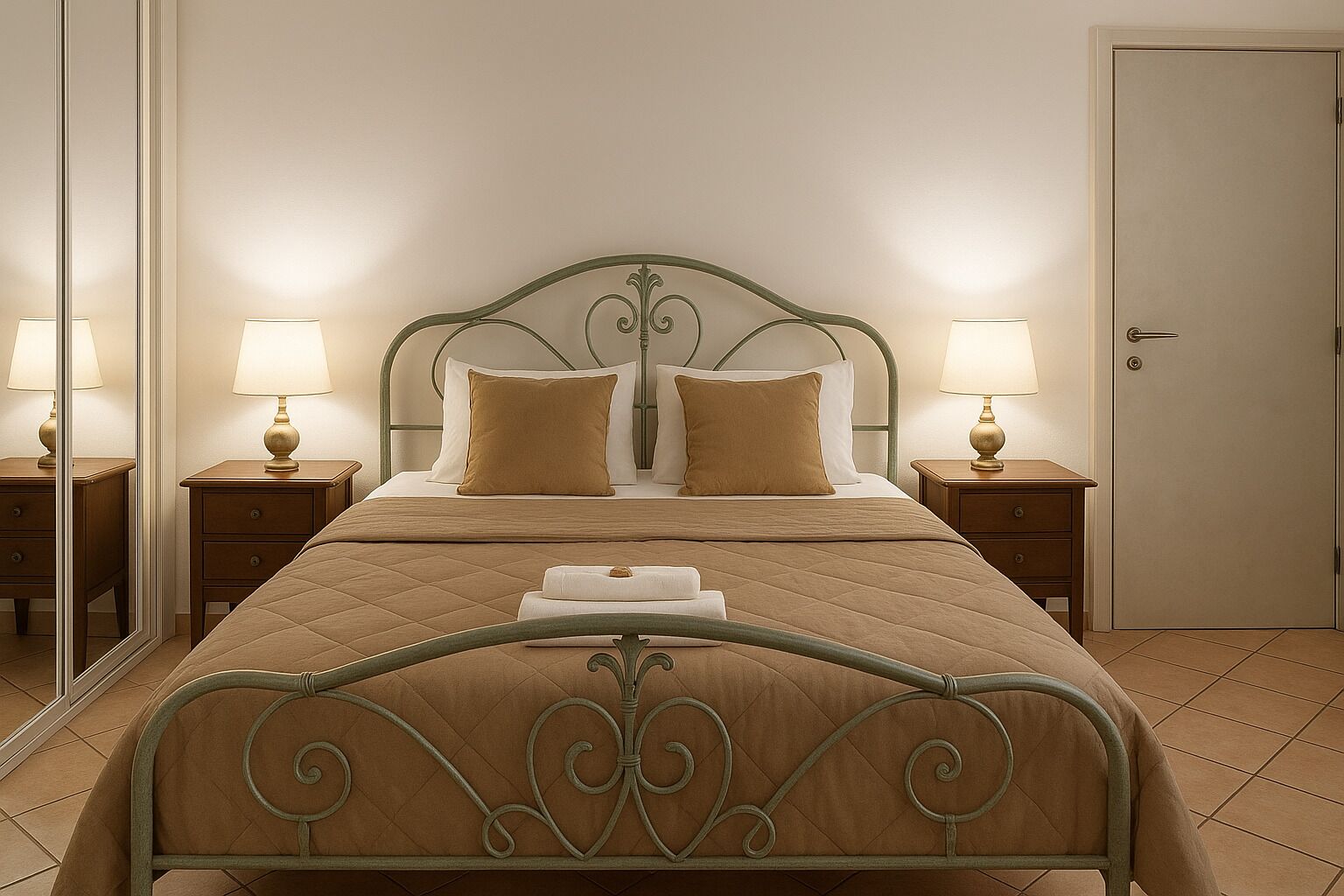 Grand kamer | Hypoallergeen beddengoed, een minibar, een bureau, gratis wifi