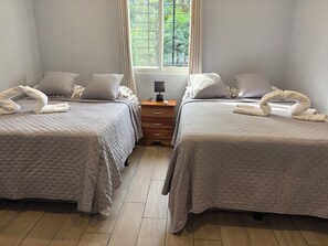 2 habitaciones y caja de seguridad en la habitación