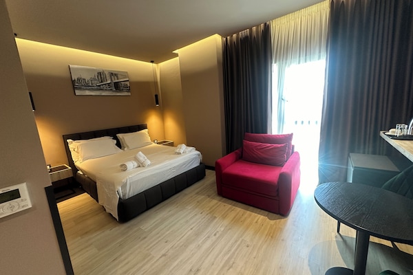 Draps en coton égyptien, literie de qualité supérieure, minibar