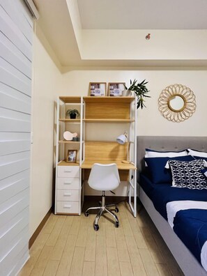 1 bedroom, iron/ironing board, bed sheets, wheelchair access