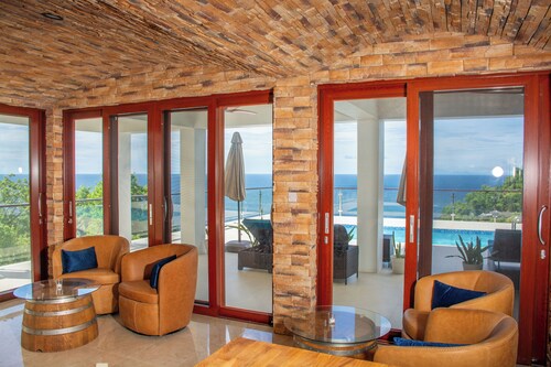 Dream Caribbean Sea View High End Apartments in Marigot, Saint Lucia.
