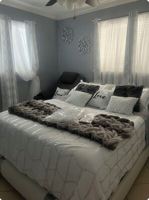1 bedroom, iron/ironing board, WiFi, bed sheets