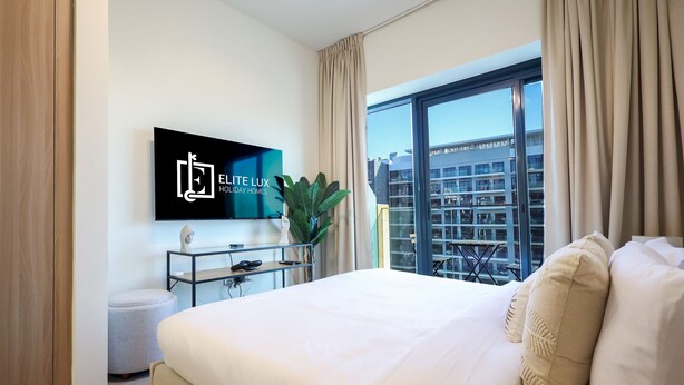 Apartment - Elite LUX Holiday Homes - Modern Studio in Azizi Riviera Prime Location Dubai (Dubai)