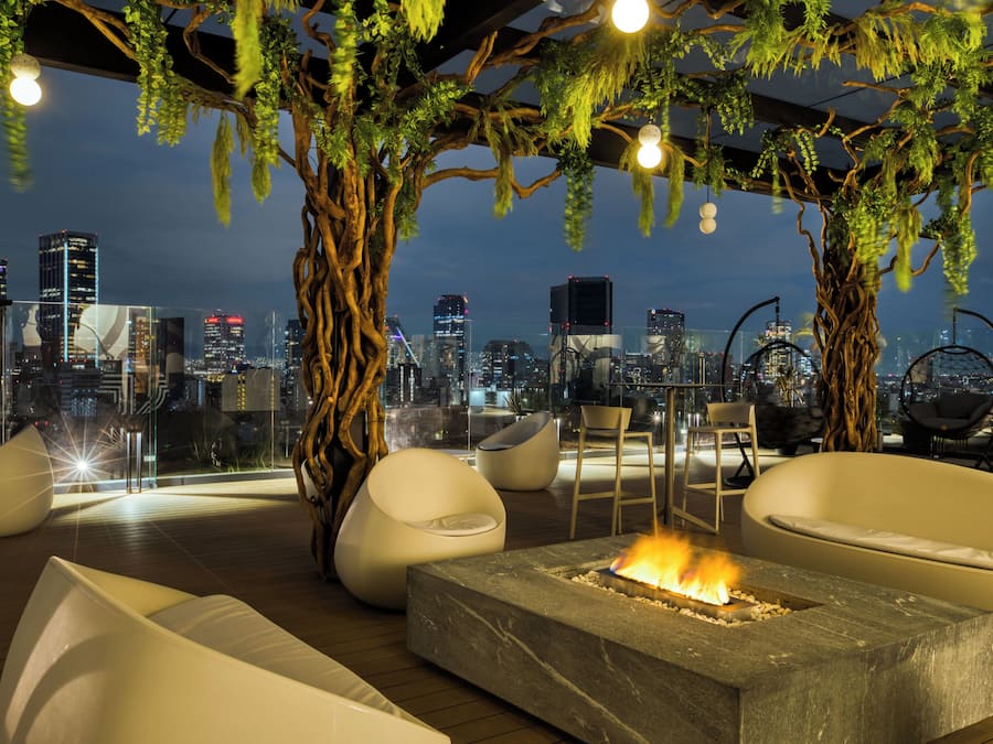Terraço na cobertura