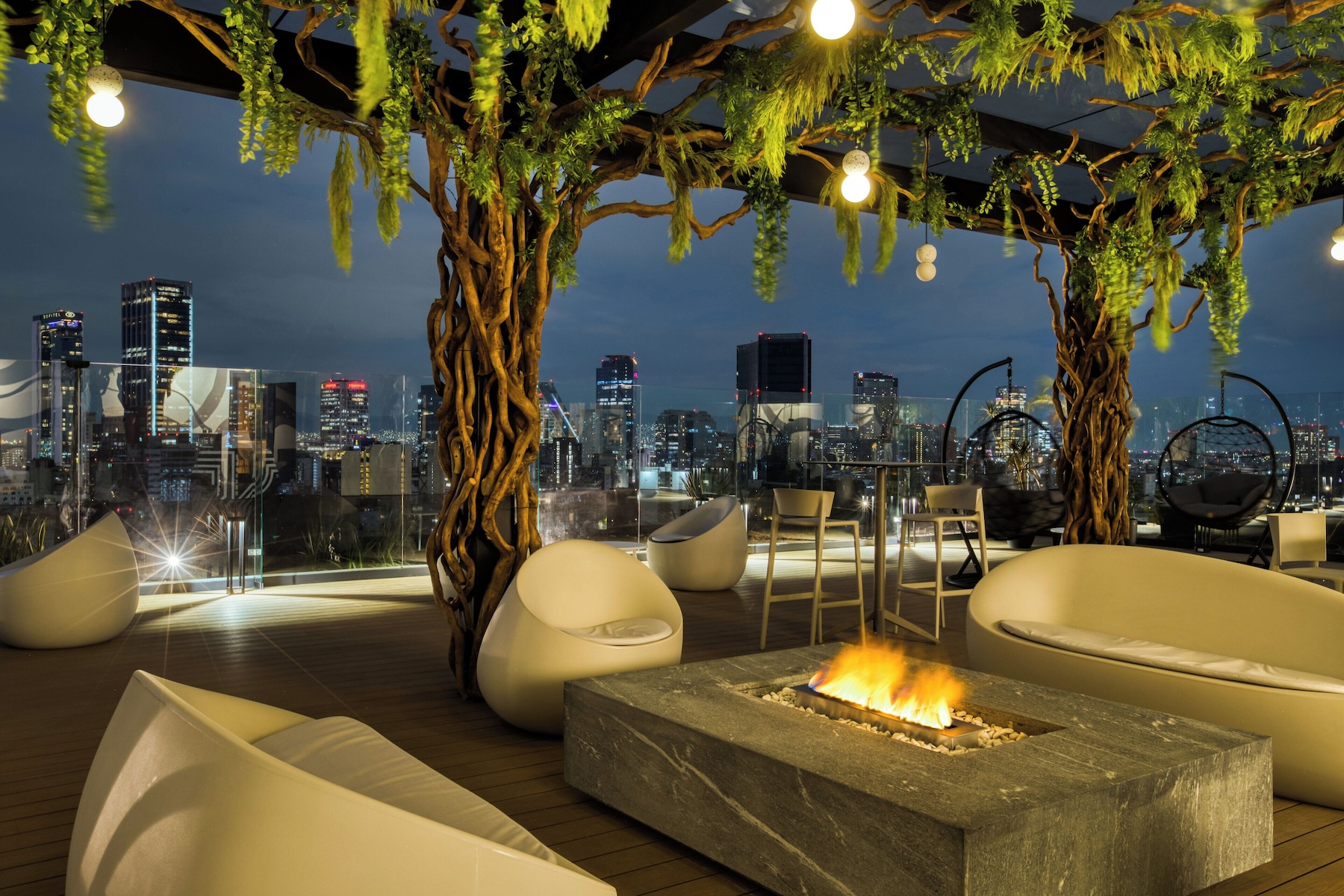 Rooftop terrace