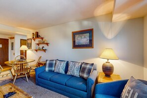 TV, fireplace, DVD player