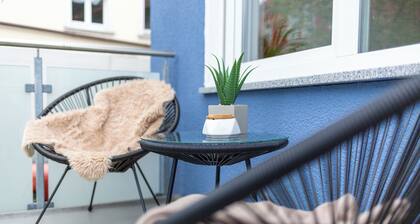 BEST STAY: CITYAPPARTMENT in Hünfeld, WLAN, SmartTV, Balkon, zentral & ruhig