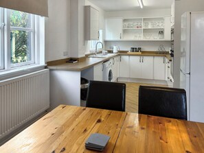 High chair, cookware/dishes/utensils