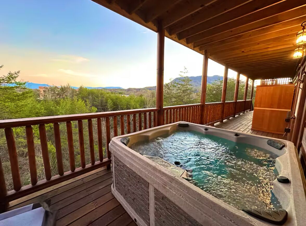 Bain à remous extérieur