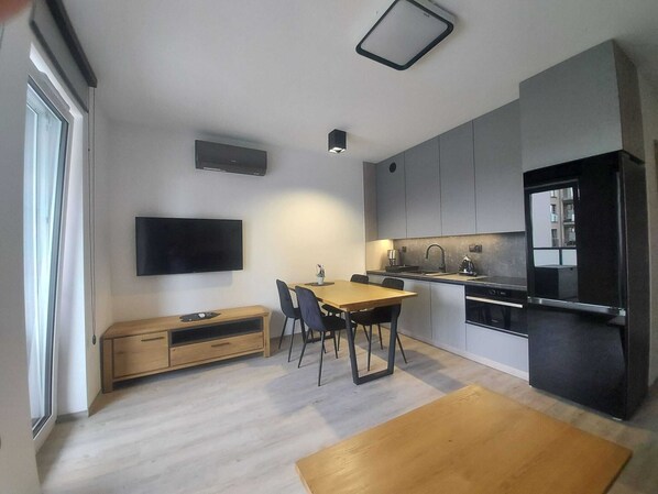 Living room - Holiday Apartments Near the Beach (Ustronie Morskie)