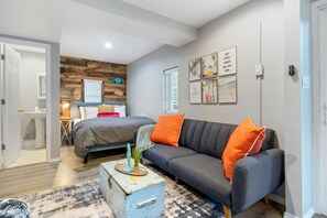 1 bedroom, iron/ironing board, bed sheets