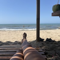 Una playa cerca