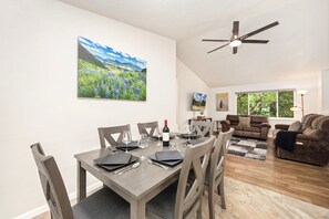 House, Multiple Beds, Balcony, Garden View (1119 S Edinburgh Drive) | Dining - Rmnp Retreat - Group-friendly Home Near Estes Park (Loveland)