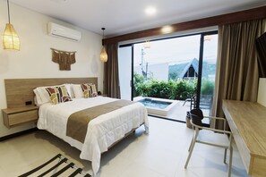 2 bedrooms, free WiFi, bed sheets - Brand-New Private Villa with Pool, Panoramic Views, and Modern Comforts (La Fortuna)