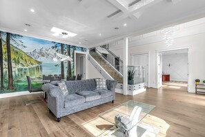 TV connectée, cheminée