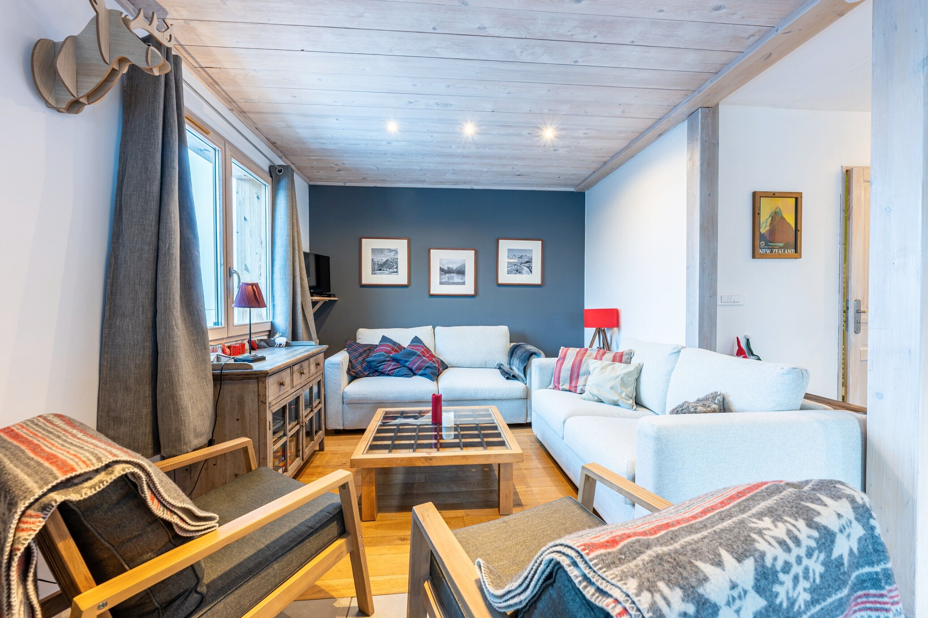 Chalet "Du Fey" Avec Vue Sur Les Montagnes, Terrasse Privée Et Wi-fi - Aigueblanche