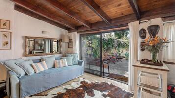 Télévision, cheminée, lecteur de DVD, chaßne hi-fi