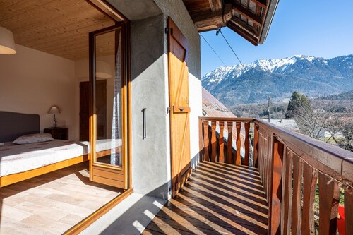 Maison "La Belle Étoile" avec vue sur la montagne et jardin partagé