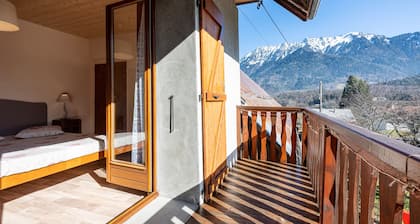 Maison "La Belle Ătoile" avec vue sur la montagne et jardin partagĂ©