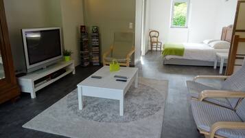 4 slaapkamers, een strijkplank/strijkijzer, gratis wifi, beddengoed