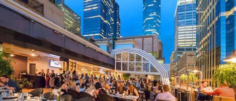 Restaurante al aire libre