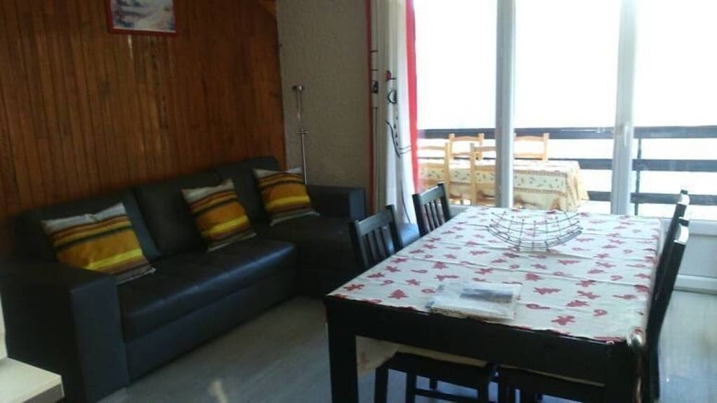 Appartement "Côté Montagne" Avec Vue Sur Les Montagnes, Terrasse Privée Et Wi-fi - Orcières