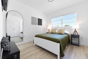 5 bedrooms, iron/ironing board, travel crib, WiFi