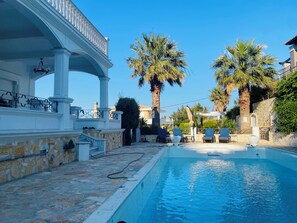 Alberca al aire libre 