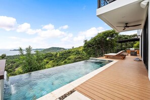 Pool - Paraiso Sur: Luxury 6 BR Ocean View Estate-Pools, Gyms & Concierge-Playa Hermosa (Playa Hermosa)