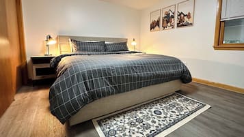 4 habitaciones, caja de seguridad en la habitación y escritorio