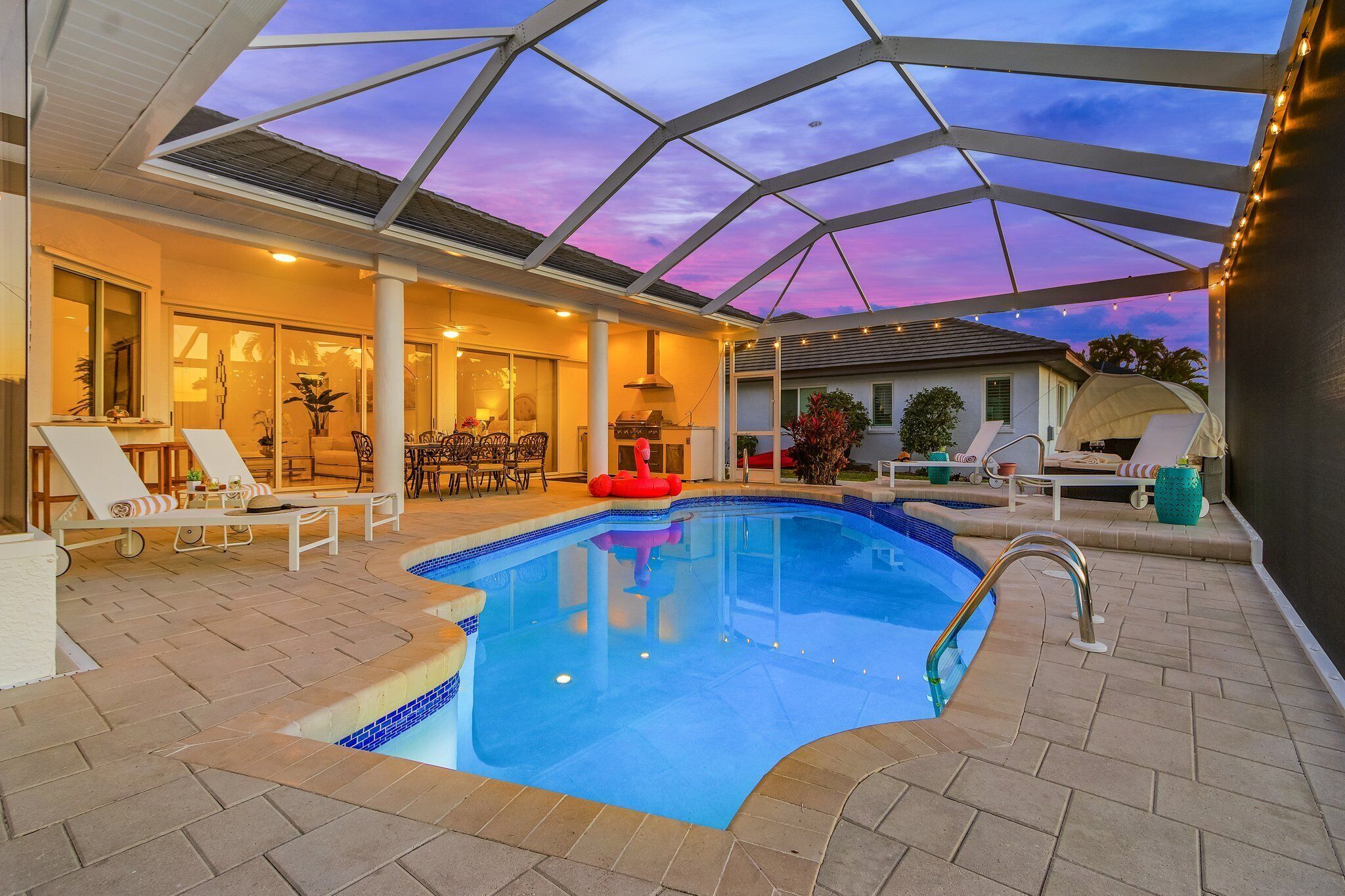Uppvärmd pool